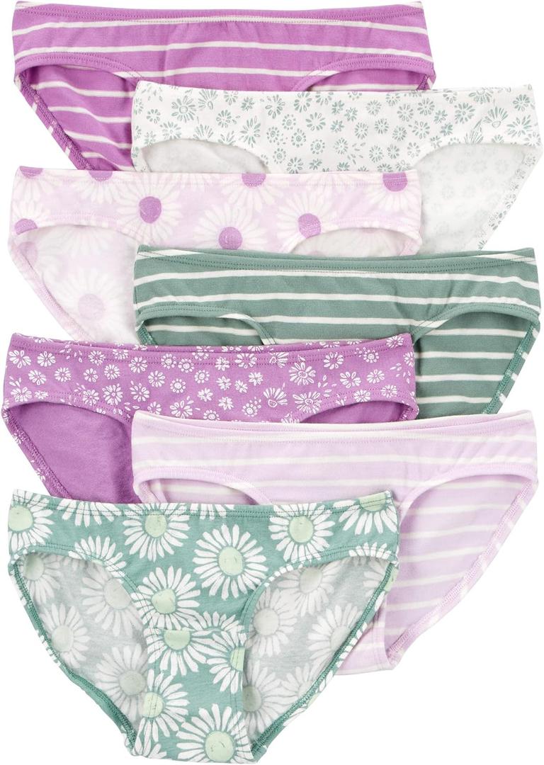 Carter's Girls' Little 7-Pack Underwear Size 14Y