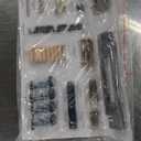 Crosley Furniture Camden TV Stand for 50+ inch TVs, Entertainment Center with Adjustable Storage Shelves, Black