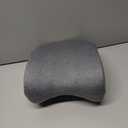 KingPavonini Cooling Knee Pillow for Side Sleepers Hip Pain, Memory Foam Leg Pillow for Side Sleeping with Strap, Ergonomic Hip Pillow for Spine Aligning, Back/Knee Pain, Sciatica, Pregnancy (Gray)