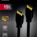 GE HDMI 2.1 Cable 8K 15FT