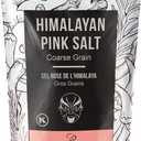 Soeos Himalayan Pink Salt, Coarse Grain, 2 Pound (32 Oz), Pink Himalayan Sea Salt, Himalayan Salt Coarse Salt, Pink Salt for Grinder Refill, Kosher & Natural Certified, Healthy (32 Ounce (Pack of 1))