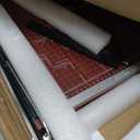 Paper Cutter Heavy Duty 18" Cut Length Professional Large Paper Cutter 12-Sheet Capacity Guillotine Paper Cutter for Cardstock, Safety, Efficience, Wide Use for Office, School, Home (A2-A7) (Red)