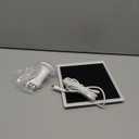 6W Solar Panel Charger, Solar Panel with Micro USB & USB-C Port for DC 5V Outdoor Rechargeable Battery Camera, IP66 Waterproof, 360 Adjustable Security Mount, 1PC