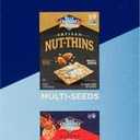 Blue Diamond Almonds Nut-Thins Gluten Free Cracker Crisps, Hint Of Sea Salt, Family Size, Sea Salt, 7.7 oz (Pack of 1) (EXP 02/01/26)