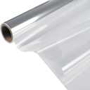 Craft And Party Clear Cellophane Wrap Roll, 40" X 100ft Cellophane, Gift Wrap Roll - Not Folded
