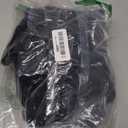 SUNLAND Microfiber Hair Towels Anti Frizz Hair Drying Towel Super Absorbent Fast Drying Turbans for Wet Curly Hair Soft Hair Towel Wrap with Elastic Band for All Hair Types 40 X 20 inches 2Pack Black