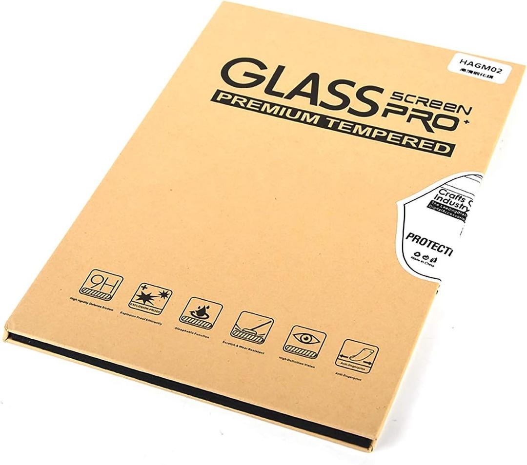 dasaita 10 inch Large Screen 230X138mm Tempered Glass Screen Protector Display Monitor Glass Film for 2 DIN Car DVD GPS Head Unit Global Navigation System