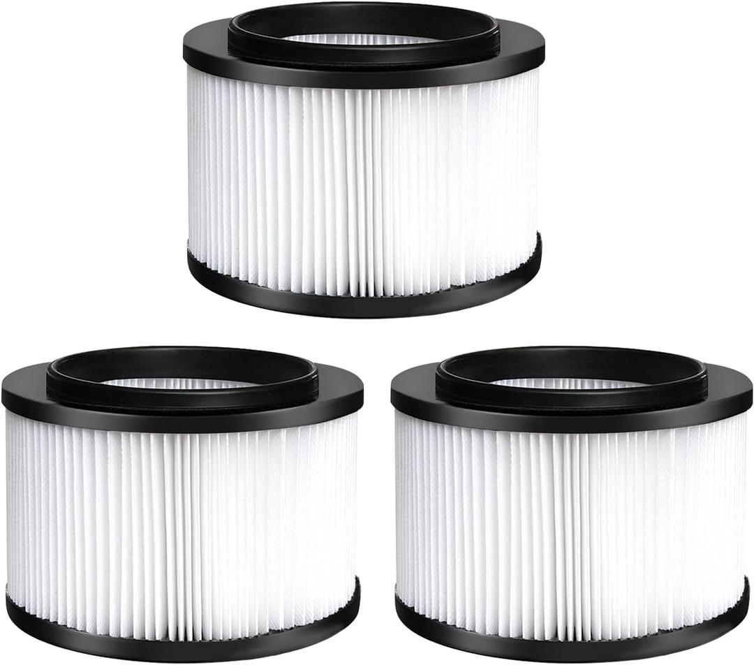ATXKXE 17810 Replacement Filter fit for Craftsman 9-17810 Wet Dry General Purpose Vacuum Cleaner fit 3&4 Gallon, 3 Pack