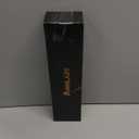 Hair Straightener 1 Inch Flat Iron and Curler 2 in 1 Titanium Ceramic Ionic Dual Voltage Straightener with Heat-Resistant Silicone, for Less Frizz, Shinier & Smoother (Black/Rose Gold)