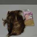 TISHINING Pixie Cut Brown Short Hair Wigs for White Women with Bangs Brown Mixed Blonde Highlights Layered Natural Looking Synthetic Hair Replacement Wigs for Daily Party Use