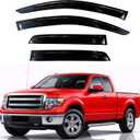 Rain Guards Window Visors for 2004-2014 Ford F150 SuperCab/Extended Cab