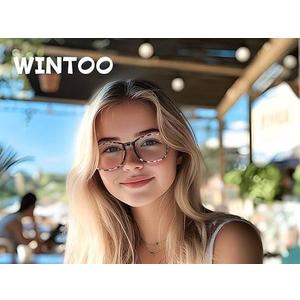 Blue Light Glasses for Woman Men Oversized Blue Light Blocking Glasses Anti Eyestrain UV Protection Computer Eyeglasses
