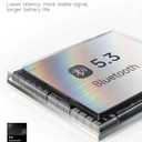 Picun B8 Bluetooth Headphones, 120H Playtime Headphone Wireless Bluetooth with 3 EQ Modes, Low Latency, Hands-Free Calls, Over Ear Headphones for Travel Home Office Cellphone PC Black