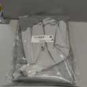 Smiry Rectangle Table Cloth, Waterproof Heavy Duty Vinyl Tablecloths, Wipeable Washable Table Cover for Kitchen and Dining Room (Grey, 60" X 102")