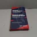 Fit Geno Back Brace Posture Corrector for Women and Men, Shoulder Straightener, Adjustable Full Back Support, Upper and Lower Back Pain Relief - Scoliosis, Hunchback, Hump, Thoracic, Spine Corrector (Medium/Large (Waist 33"-40"), Black)