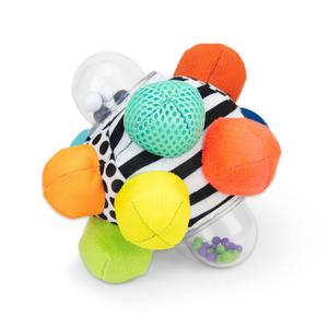 Sassy Developmental Bumpy Ball, Easy to Grasp Bumps Help Develop Motor Skills, Ages 6+ Months (5.5 long x 7.5 wide x 8.9 high)