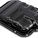 Lower Engine Oil Pan Sump with Drain Plug Compatible with Infiniti G35 2003-2007, FX35 2003-2008, M35 2006-2008, RWD V6 3.5L Petrol & Nissan 350Z 2003-2006, V6 3.5L Petrol, Replaces 111104P110