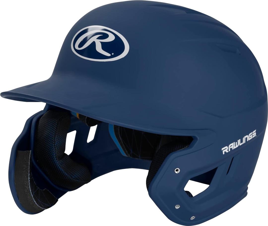 Rawlings | MACH Adjust Baseball Batting Helmet | Adjustable Face Guard | Matte | JR & SR Sizes | Multiple Colors (JR (6 3/8 - 7 1/8))