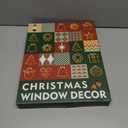 4pack-Christmas Window Silhouette Lights Decorations with APP & Remote Bells, Snowflakes, Snowmen, Stars, Christmas Window Lights with 16 Million Colors for Holiday Indoor Wall Door Glass Decorations