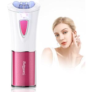 Facial Epilator for Women, Epilator for Women Smooth Glide, Hair Removal Device for Face Legs, Arms & Underarms, Painless Hair Remover