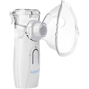 Ultrasonic Portable Nebulizer, USB Rechargeable Portable Nebulizer with Mouthpiece, Nebulizer Machine for Adults & Kids with Auto Clean, Travel, Home, Daily use, Transparent