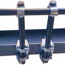 I Beam Pull Up Bar, Made with 1-1/4" Steel Tube, 0.12 Inches Thick. Fits All I-beam Models, Maximum Load 700 Lbs.