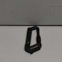 Carabiner Multitool 8-in-1 EDC Carabiners Pocket Knife, Serrated Knife, Rope Cutter, Screwdriver, Can Bottle Opener, Ruler, Survival Gear for Camping Climbing Hiking, Gifts for Men (Black)