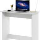 Furinno Simplistic Study Table, White, 31.3" X 15.4"