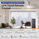 Ceiling Fans with Lights, 42 Inch Ceiling Fan with Light And Remote, 3CCT Flush Moun Low Profile Ceiling Fans, 6 Speed Noiseless LED Ceiling Fan, Advanced Nickel Ceilings Fan for Bedroom Living Room