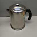 Farberware 47053 Classic Stainless Steel Yosemite 12-Cup Coffee Percolator, 12 Cup Coffee Maker, Silver