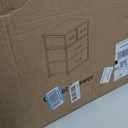 BOLUO Closet Drawers White 4 Drawer Dresser for Closet Organizers and Storage Bedroom Dorm Modern