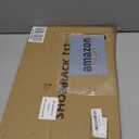 BMOSU 2-Tier Bamboo Small Shoe Rack Premium Stackable Shoe Shelf Storage Organizer for Hallway Closet Living Room Entryway Organizer(Black)