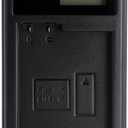 EN-EL15 LCD USB Charger for Nikon 1 V1, D500, D600, D610, D7000, D7100, D7200, D750, D800, D800E, D810, D810A Camera and More