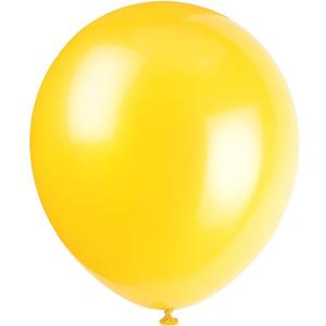 Yellow Latex Balloons, 12" (10-Pack) - Premium-Quality & Vibrant Party Decorations, Perfect for Any Celebration
