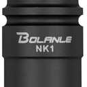 Bolanle Microphone Preamps 28dB Gain XLR Male to Female Adapter with Gold-Plated Connectors, 48V Phantom Power for SM7B/SM58 Mics, Mixer, Sound Card (Black)