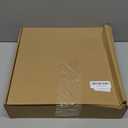 White Lamp Shade, Large Drum Lampshade 13" Top x 13" Bottom x 11" High (Spider), Replacement Lamp Shade Natural Linen Hand Crafted for Table Lamps Floor Lamps Chandelier Lamp, Easy Assembly Required