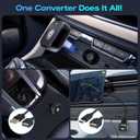 Wireless CarPlay Adapter for Cars with Built-in Wired Apple CarPlay Plug and Play, Mini-USB Design, Fast Stable Connection, for iPhone with USB/USB-C Port (2025 Upgraded)