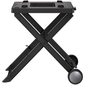 Ninja XSKSTAND Woodfire Collapsible Outdoor Grill Stand, Compatible with Ninja Woodfire Grills (OG700 Series), Foldable, Side Utensil Holder, Weather-Resistant, Black
