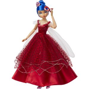 Miraculous Ladybug & Cat Noir Movie 10.5" Marinette Collector Fashion Doll with Exclusive Outfit and Removable Mask