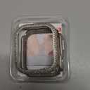 Mosonio Metal Case Cover Compatible with Apple Watch S11 S10 42mm, Full Bling Metal Watch Frame for Women, Shiny and Durable Protective Case Cover for iwatch Series 11 10(Starlight,42mm)