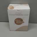 Candle Warmer Lamp with Timer Dimmer: Height Adjustable Wax Melt Warmer for Scented Jar Candles with 2 Bulbs, Valentine's Day Gifts for Women Mom, Birthday House Warming Gifts New Home Room Decor (Golden)