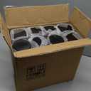 24 Pack, 8 OZ Thick Glass Jars with Metal Lids, Clear Round Candle Making Jars,Empty Food Storage Containers, Mason Canning Jar For Spice, Powder, Liquid, Sample, Lotion, Cosmetic,Dishwasher Safe