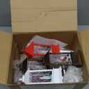 Ceenna 6 Sets Christmas Stocking Holders for Mantle with LED Light Xmas Stocking Fireplace Hooks Hanger Christmas Decoration for Fireplace Mantle