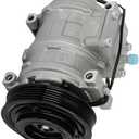 ECCPP A/C Compressor with Clutch 1993-1998 Fit for Jeep Grand Cherokee 4.0L AC Compressor