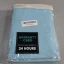 Elegant Comfort 1500 Premium Hotel Quality 1-Piece Fitted Sheet, Softest Quality Microfiber - Deep Pocket up to 16 inch, Wrinkle and Fade Resistant, Full, Aqua Blue