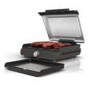 Ninja Griddle and Indoor Grill, 14, Electric Grill, For Steak, Burgers, Salmon, Veggies, and More, Pancake Griddle, Nonstick, Dishwasher Safe, 500F, Even Cooking, Silver, GR101