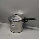 Kuhn Rikon Duromatic Stainless-Steel Saucepan Pressure Cooker - 7.4-Qt, Silver