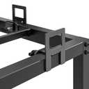 SUYAUU Non Slip Mattress Gaskets, Mattress Holder in Place Gripper for Metal Bed Frame, Keep Mattress from Sliding Gripper, Adjustable, 6 PCS, Black