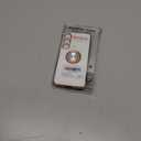 for Samsung Galaxy S23 Case with 1 Screen Protector, Built-in 360 Rotation Ring Holder Magnetic Stand, Luxury Shiny Plating Edge Shockproof Electroplated Protective Phone Cover (White/Golden)