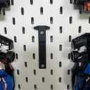 Wall Mount Compatible with f1 Speed Champions Sets, Wall Bracket for Speed of Champions,Vertical Wall Mount for Brick Cars (12 Packs)